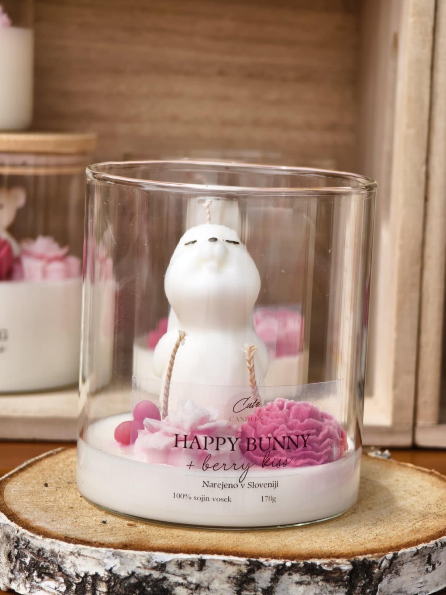 HAPPY BUNNY + Berry kiss