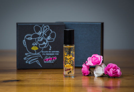 ŽENSKI PARFUM S 23 KARATNIM ZLATOM
